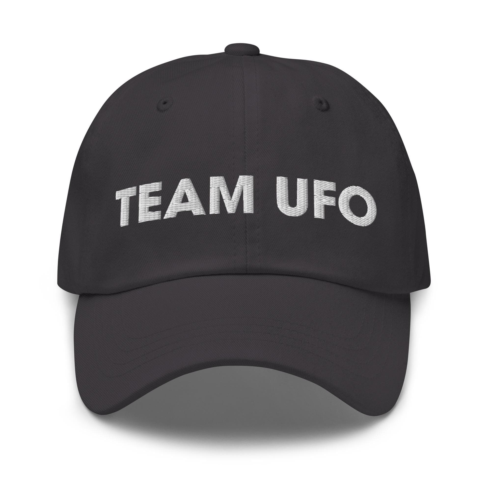 Team UFO Hat Embroidered Hat Funny Meme Hat Random Humor Gag Gift for Friend Gift For Nerd