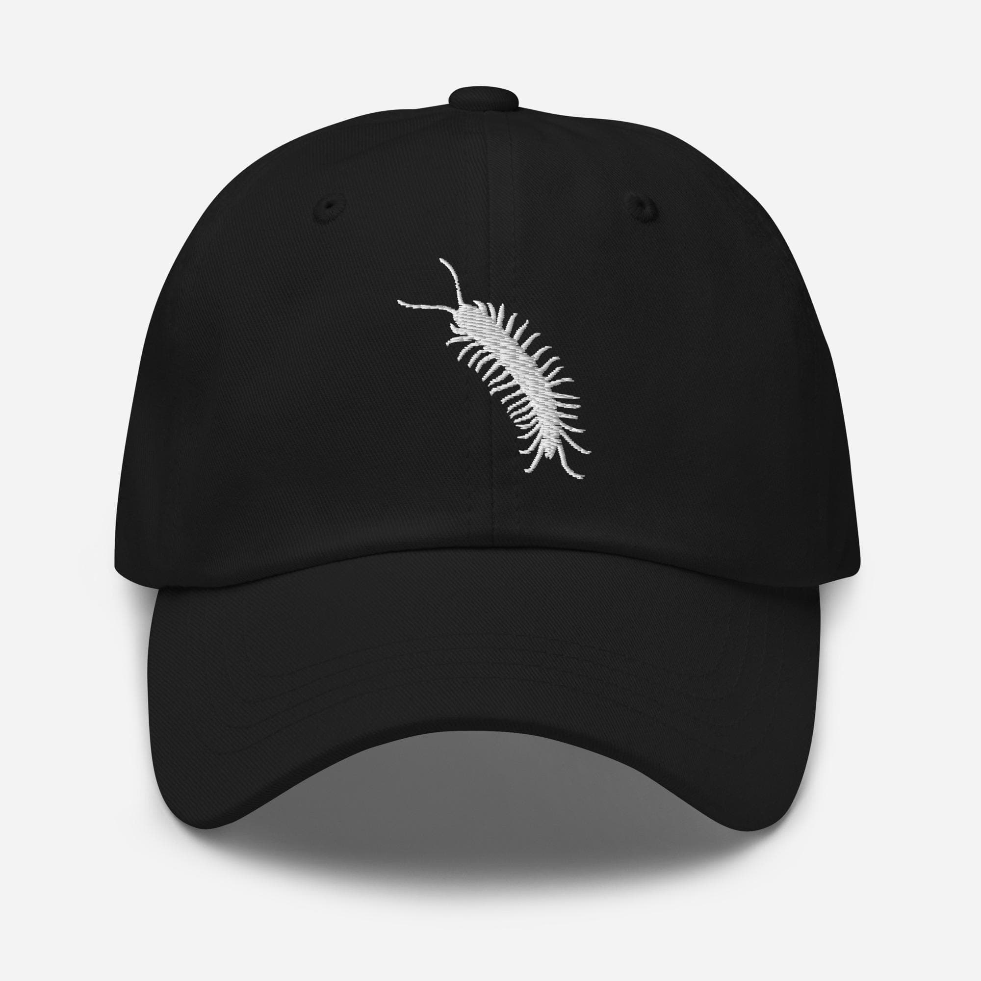 Centipede Embroidered Cap | Bug Lovers Hat | Insect Enthusiast Gift | Nature & Entomology Hat | Creepy Crawlies Cap