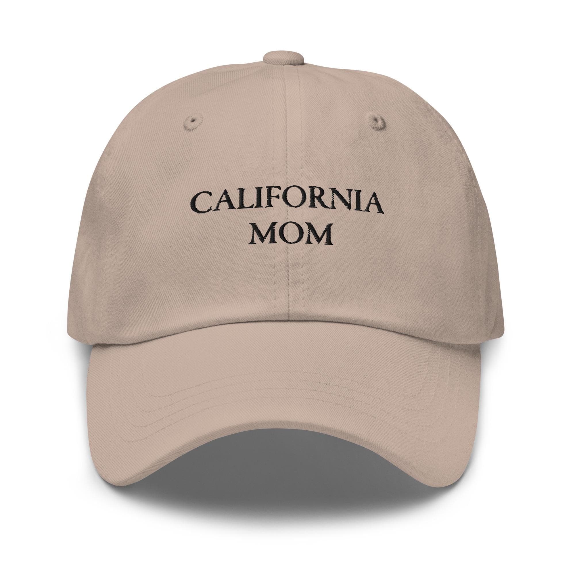 California Mom Hat Embroidered Hat Gift for Mom Hat for Mom Gift for Friend California State Hat Unisex Baseball Hat Gift for Her For Him