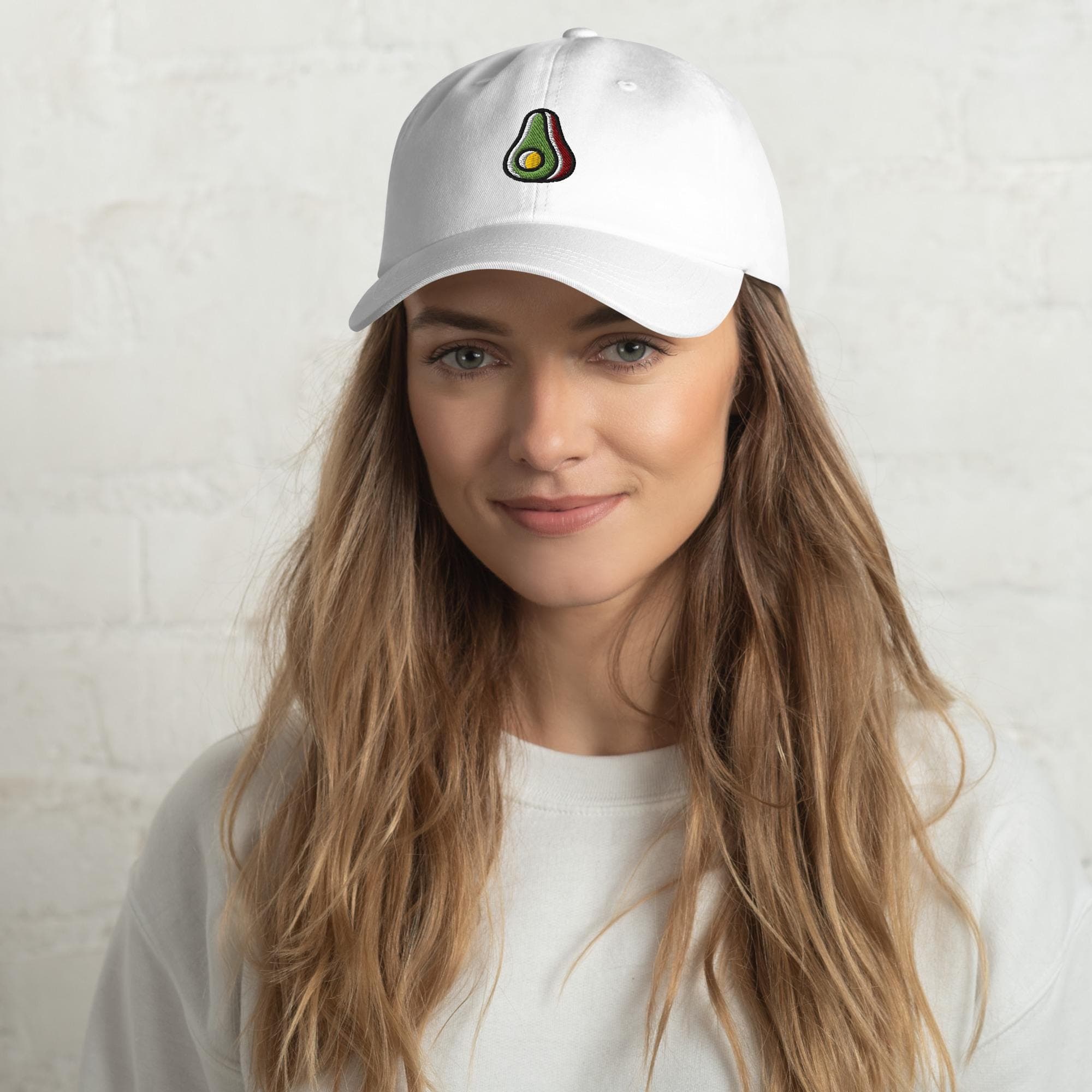 Cute Avocado Embroidered Hat – Fruit Baseball Cap, Aesthetic Dad Hat, Avocado Lover Gift