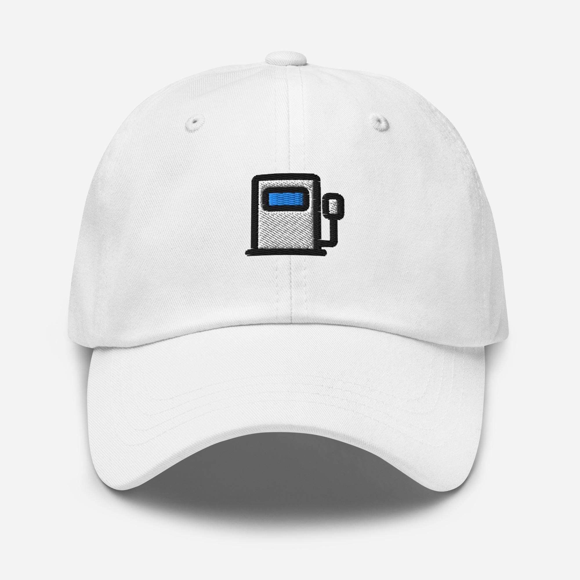 Embroidered Gas Pump Cap – Petrol Station Hat, Car Lover Gift, Retro Gasoline Dad Hat, Mechanic Trucker Style Baseball Cap
