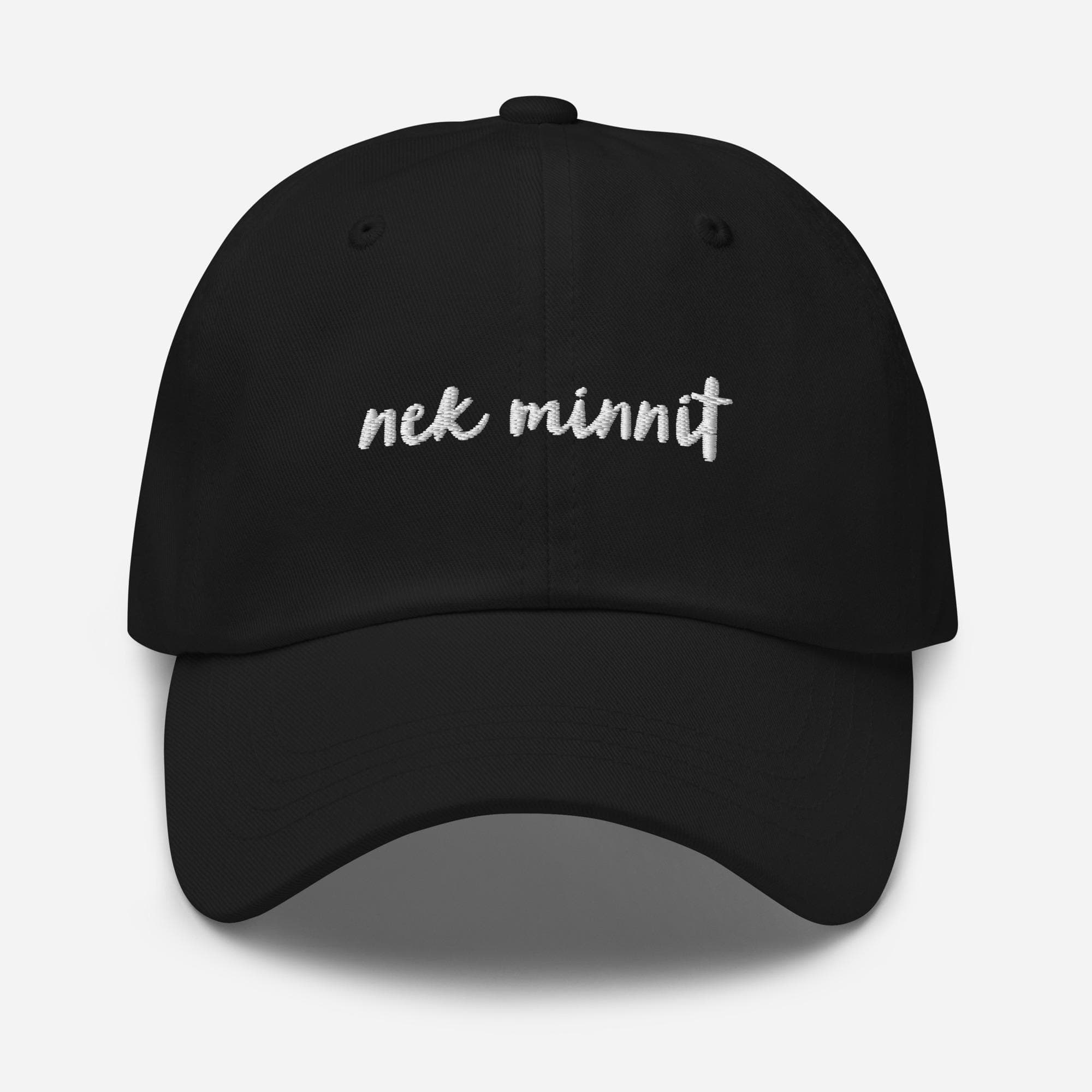 Nek Minnit Hat | Embroidered Dad Cap | New Zealand Hat Kiwi Hat
