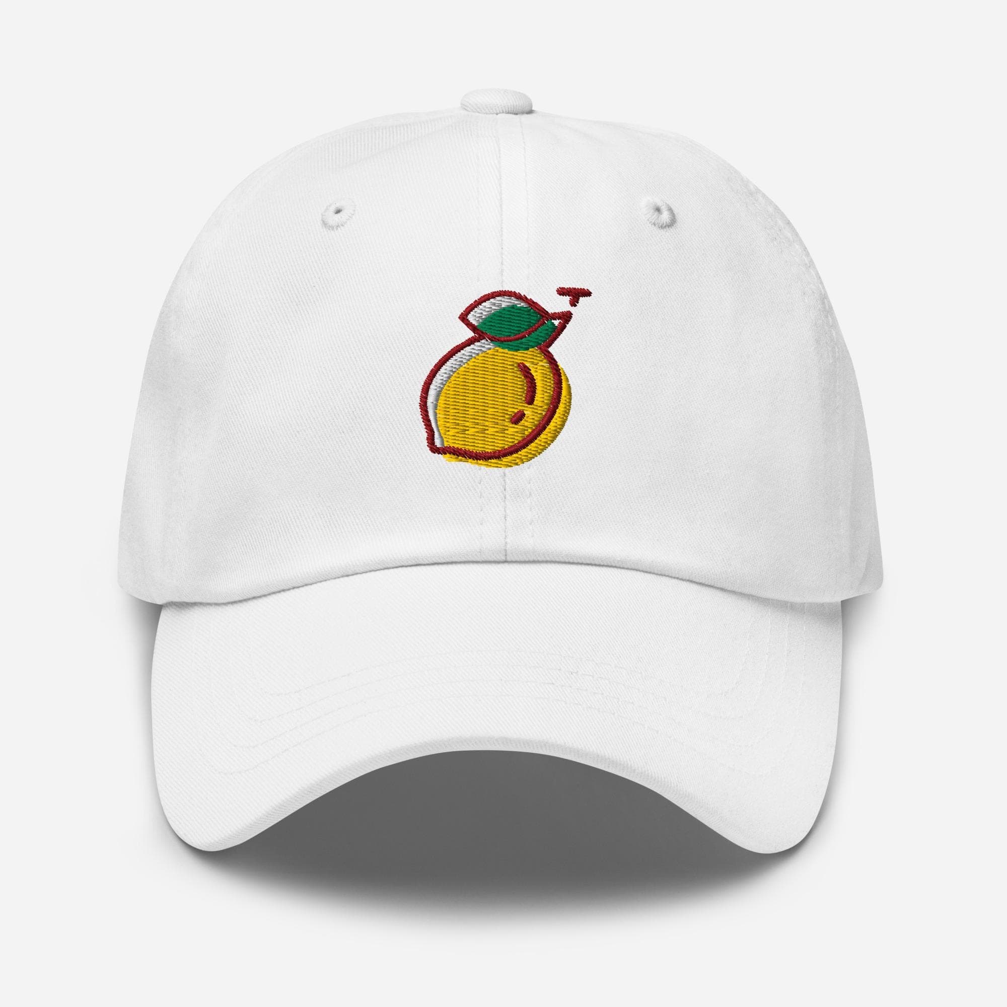 Cute Lemon Dad Cap | Fruit Baseball Hat | Summer Embroidered Cap | Gift for Fruit Lovers | Casual Adjustable Hat