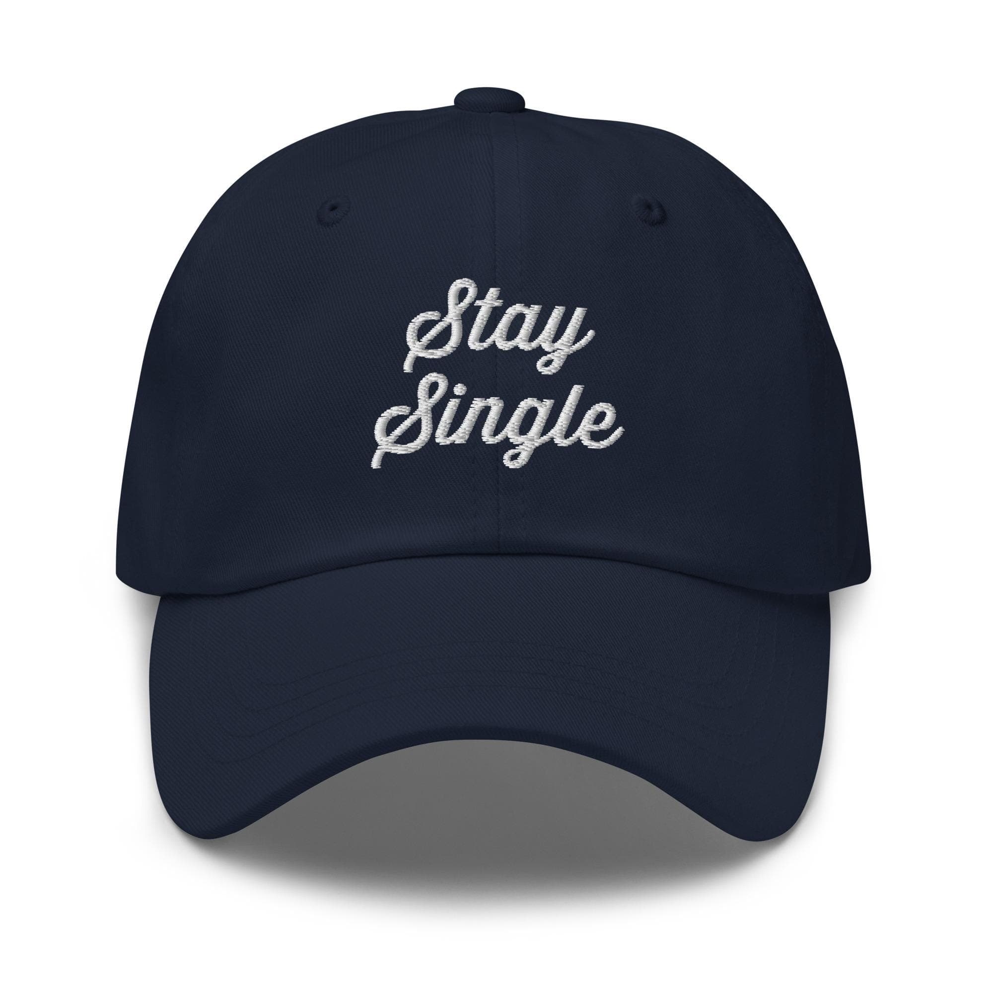 Stay Single Hat Embroidered Hat Anti Valentines Day Hat Single Day Hat Couple Hat Gamer Hat Gift for Friend Single Day Hat Gift for Singles