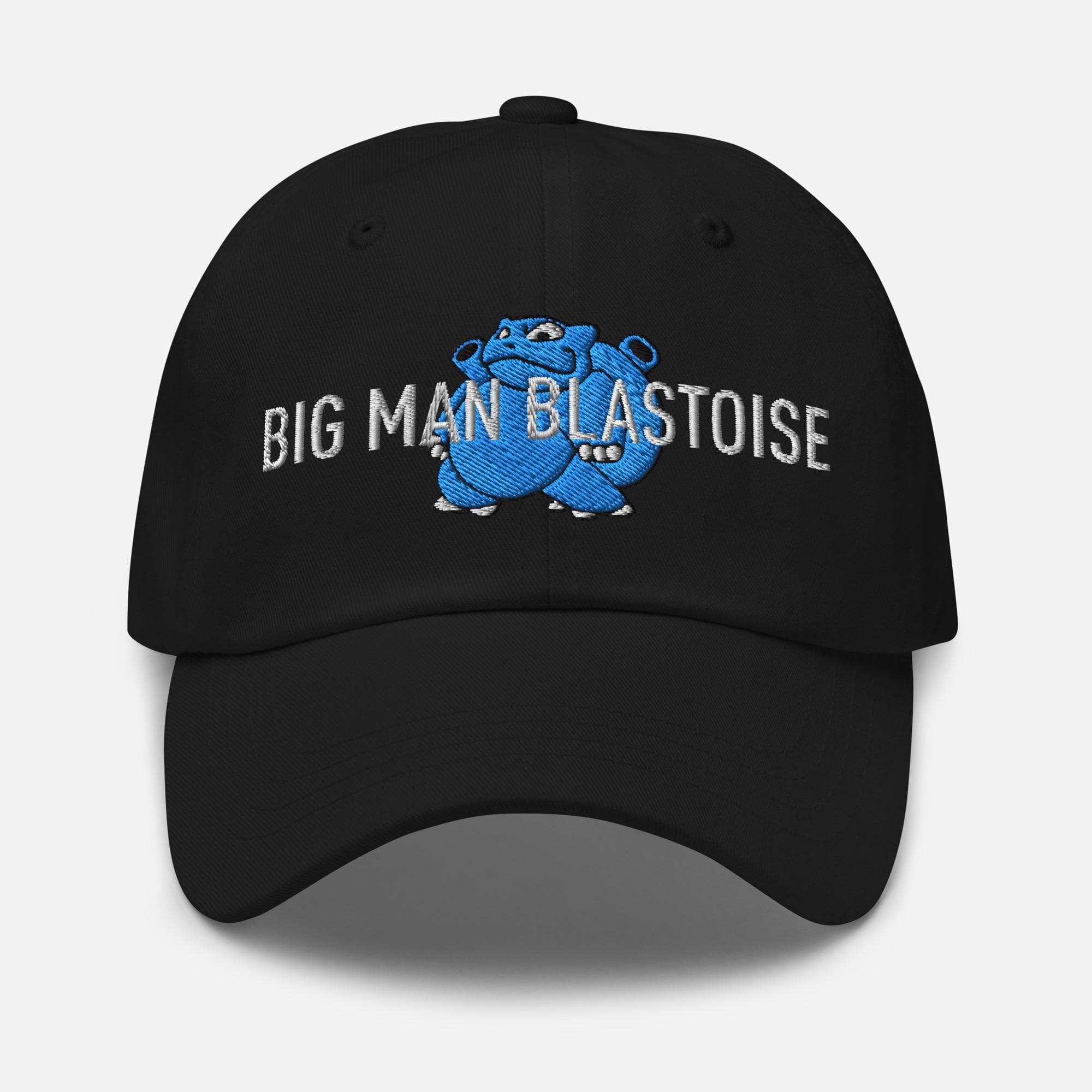 Big Man Blastoise Hat Embroidered Dad Cap