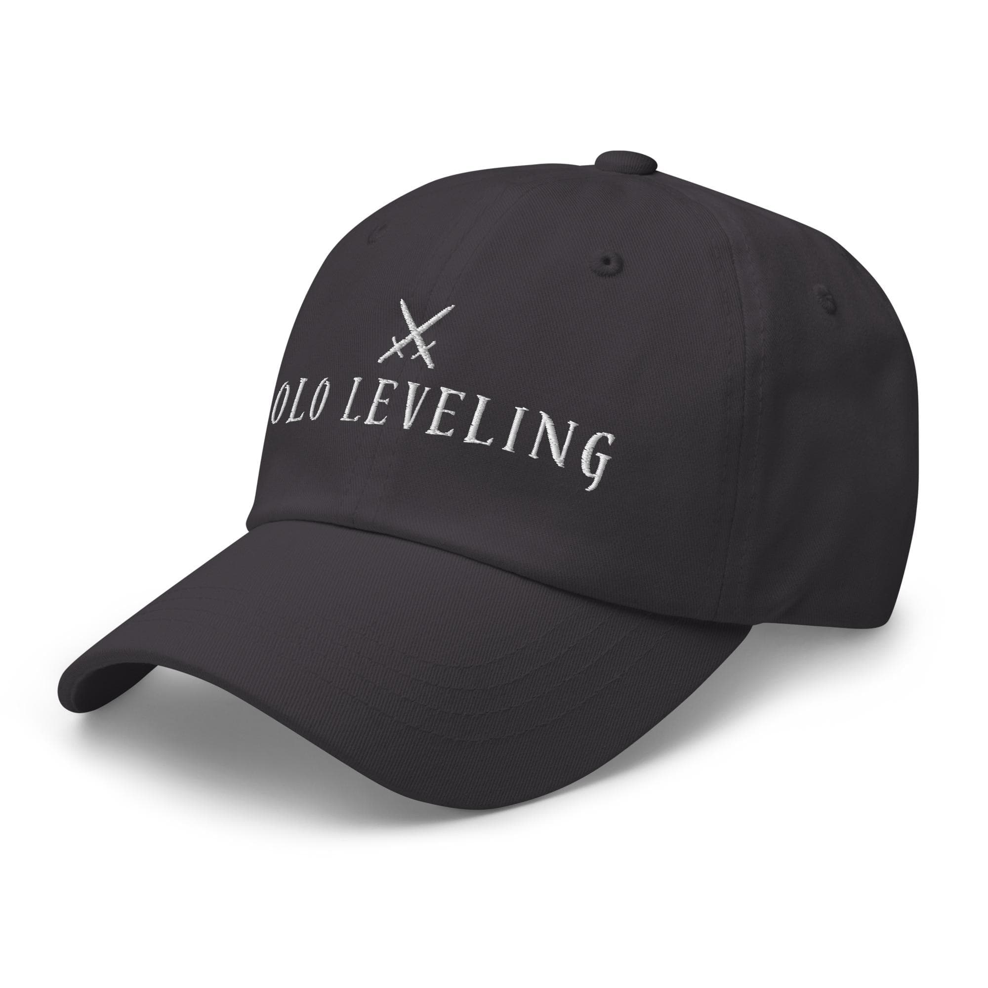 Solo Leveling Embroidered Dad Hat, Anime Baseball Cap, Sung Jin Woo Embroidery, Korean Anime Fan Gift, Adjustable Streetwear Hat for Otaku