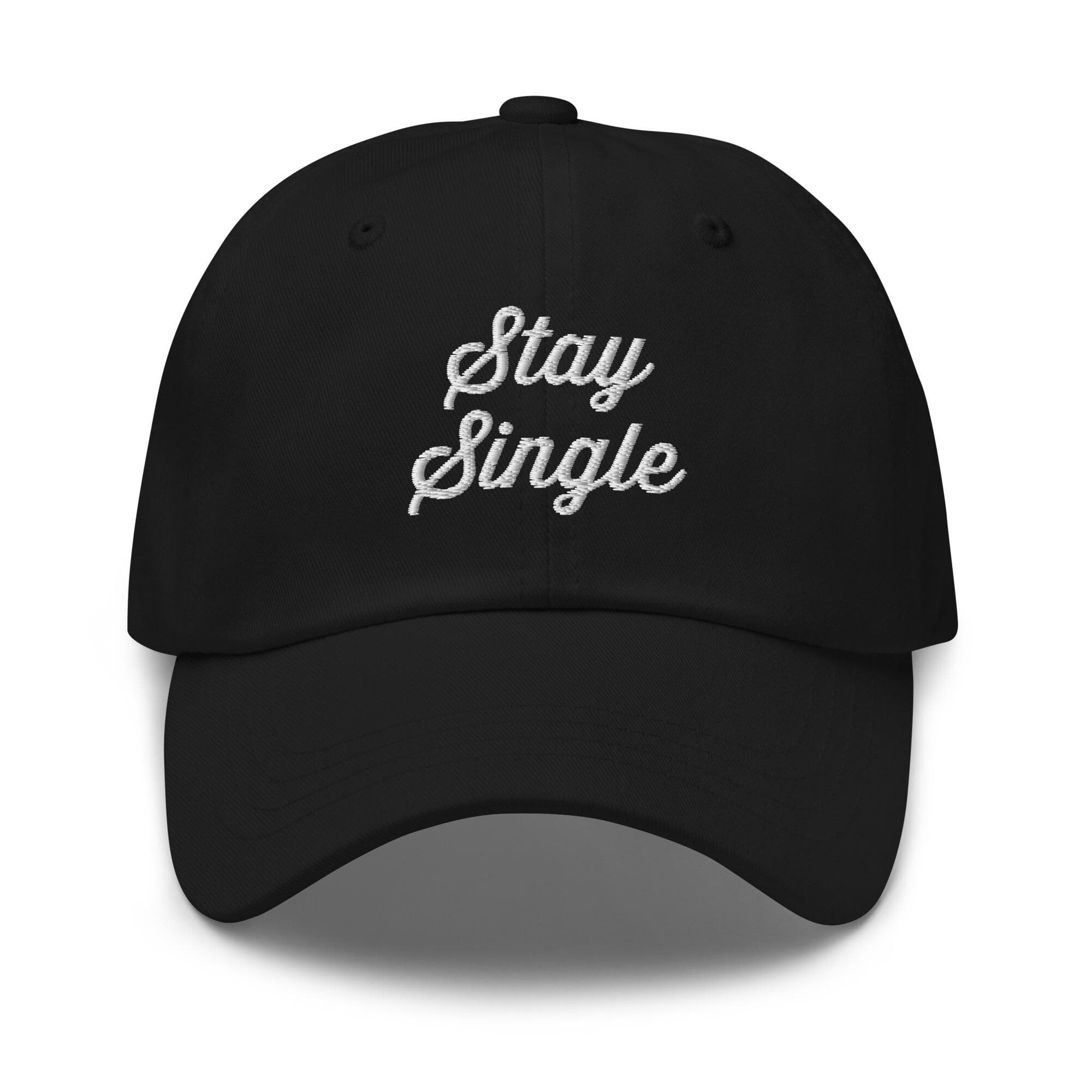 Stay Single Hat Embroidered Hat Anti Valentines Day Hat Single Day Hat Couple Hat Gamer Hat Gift for Friend Single Day Hat Gift for Singles