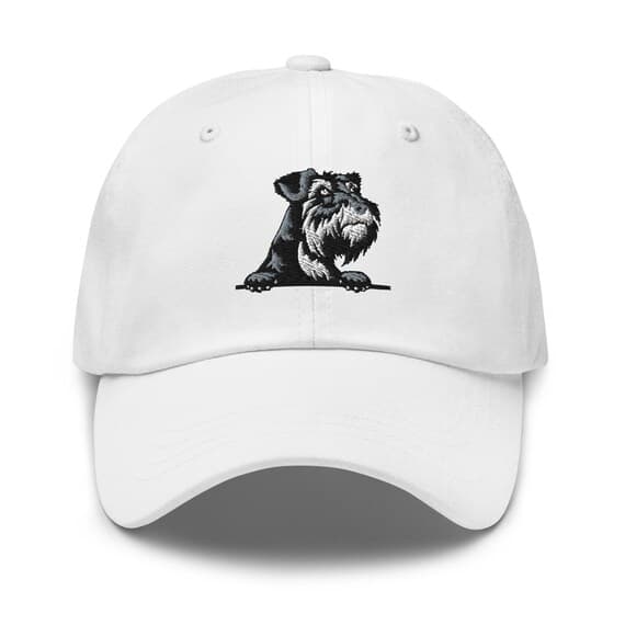 Tsverkshnautser Hat Embroidered Hat Gift for Animal Lover Unisex Baseball Hat Strapback Gift for Pet Owner Gift for Friend Dog Mom Dog Lover