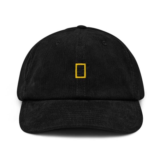 Nature Explorer Corduroy Cap | Embroidered Nat Geo Style Hat | Adventure Gift for Traveler, Photographer, Wildlife Lover