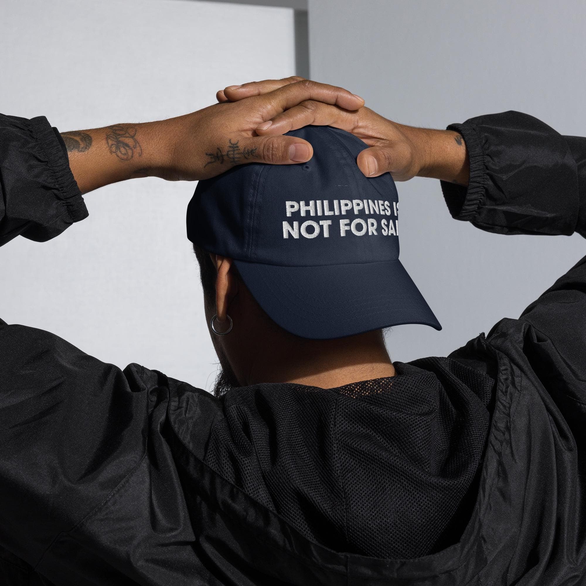 Philippines is not for sale Hat | Embroidered Dad Cap 
philippines hat
filipino hat
funny hat
funny dad hat
funny humor on hat
funny quotes on hat
funny sayings on hat
funny sarcasm hat
funny gift hat
funny meme hat
gift for
philippine pride hat