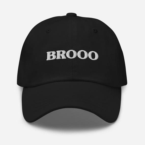 Brooo Meme Hat Embroidered Dad Cap