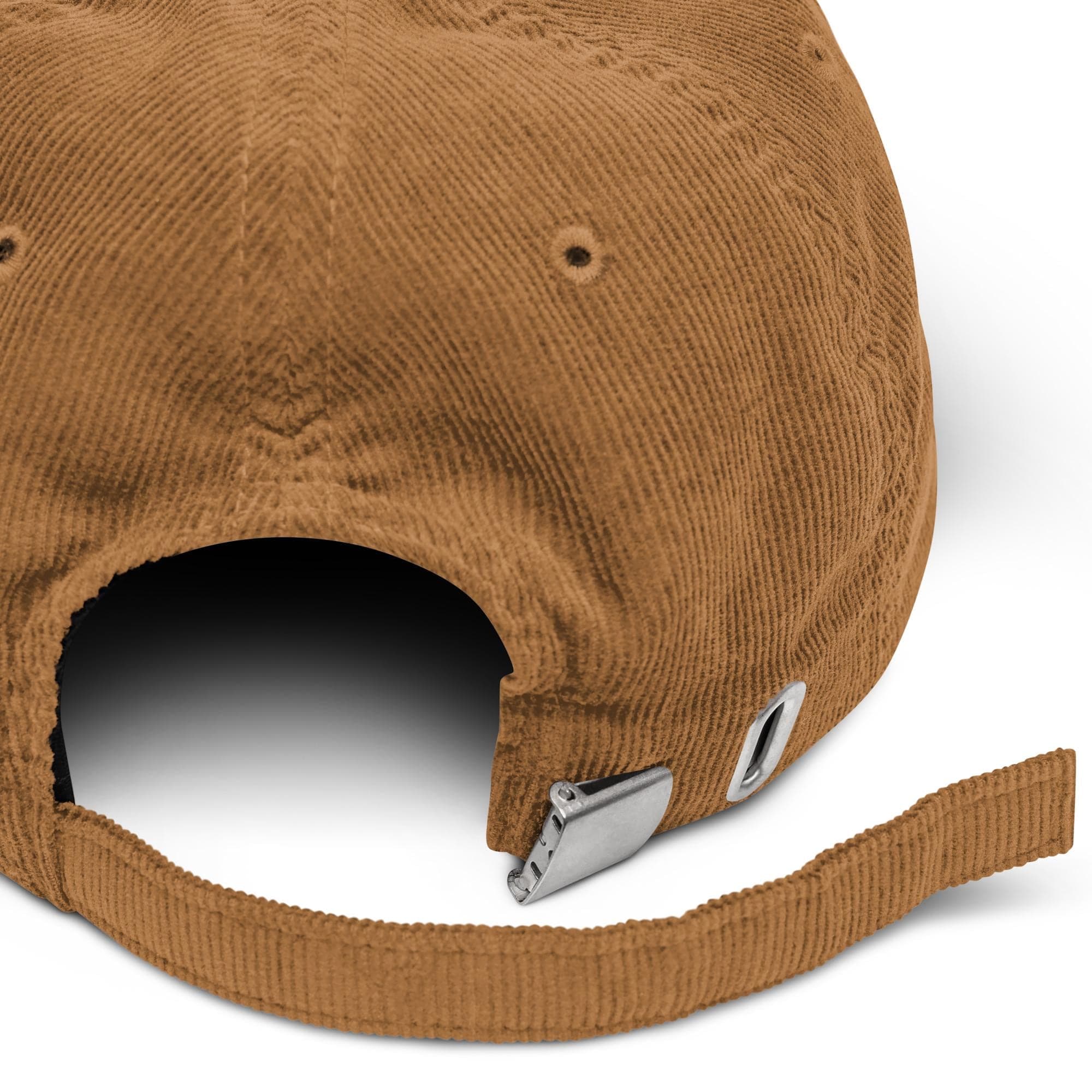 Tanjiro Scar Embroidered Corduroy Cap | Anime Dad Hat | Demon Slayer Fan Gift | Tanjiro Kamado Corduroy Hat | Otaku Aesthetic Cap