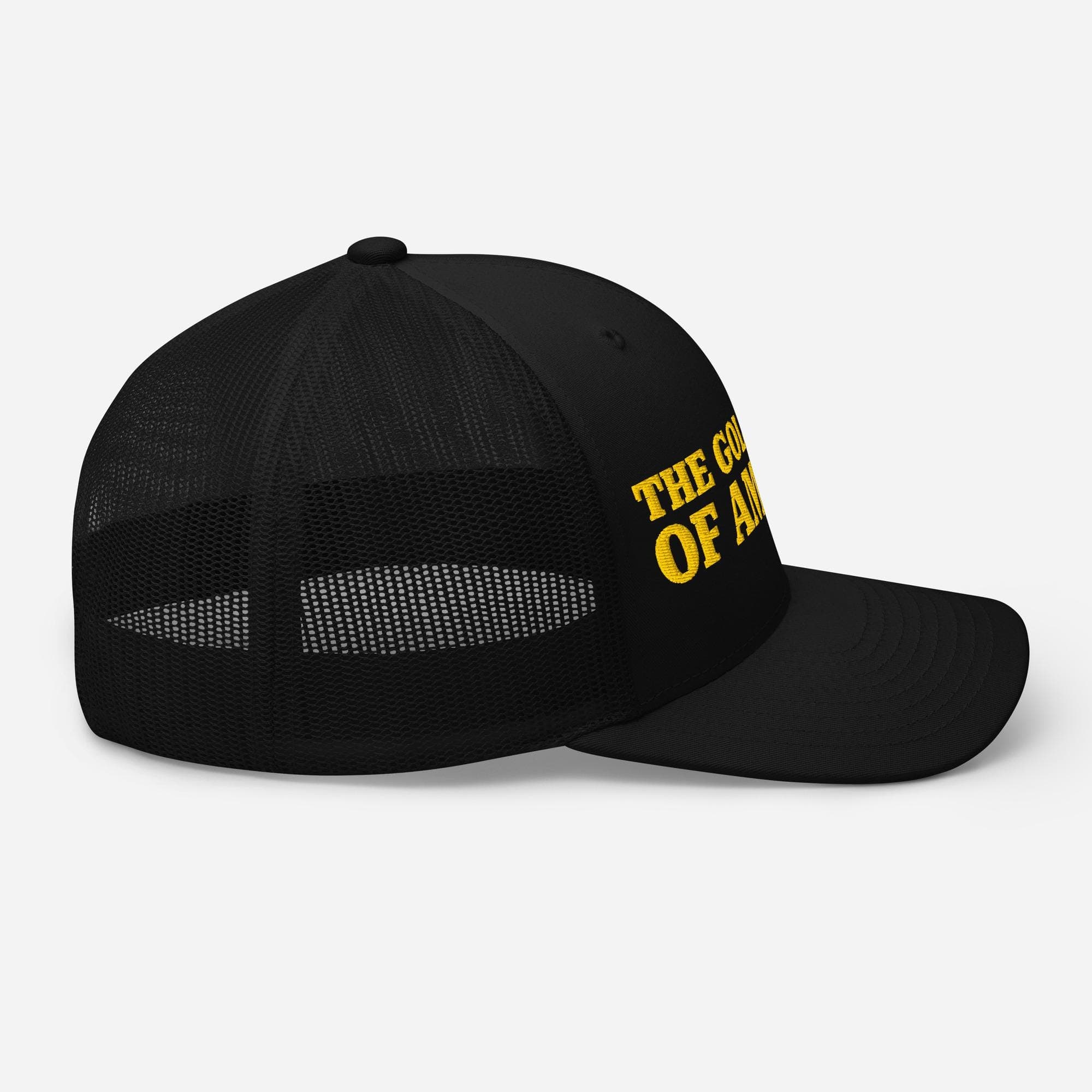 The Golden Age of America TRUCKER HAT Embroidered  Trump hat
Make america great
Trump 45 hat
Trump 47 hat
Patriotic hat
Trump patriotic hat
Trump trucker hat
Black trump hat
The golden age of
Golden age of americ
America hat
Maga hat
Gold maga hat