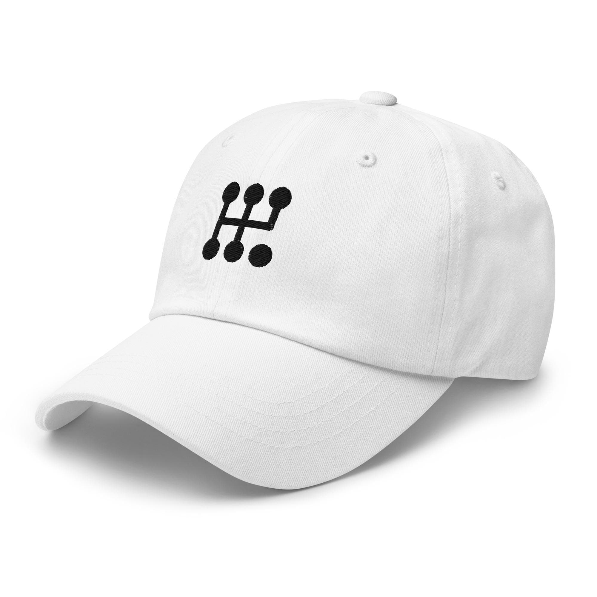 Manual Gear Shift Cap | Car Lover Hat | Driving Enthusiast Embroidered Cap