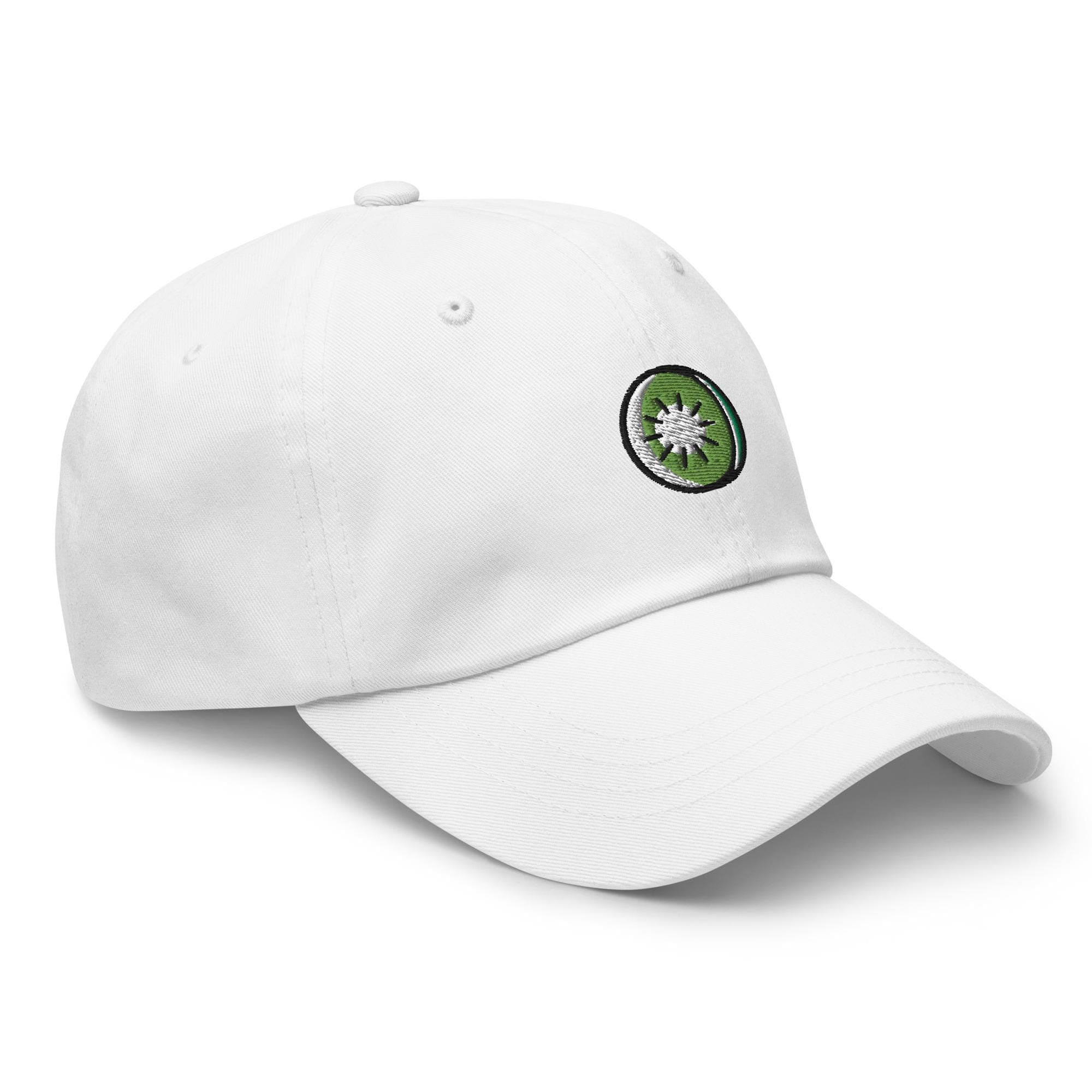 Cute Kiwi Fruit Embroidered Hat – Summer Fruit Cap – Trendy Casual Baseball Cap – Gift for Fruit Lovers