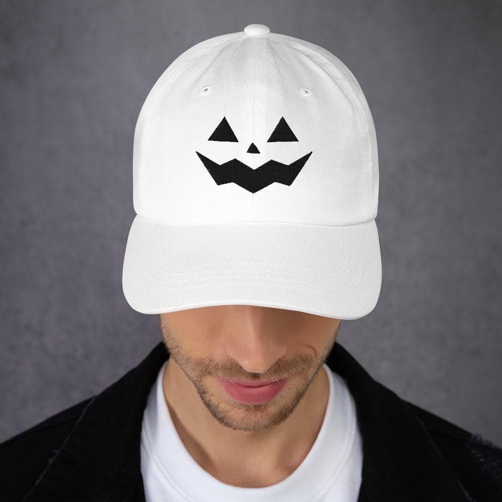 Halloween spooky face cap Embroidered hat