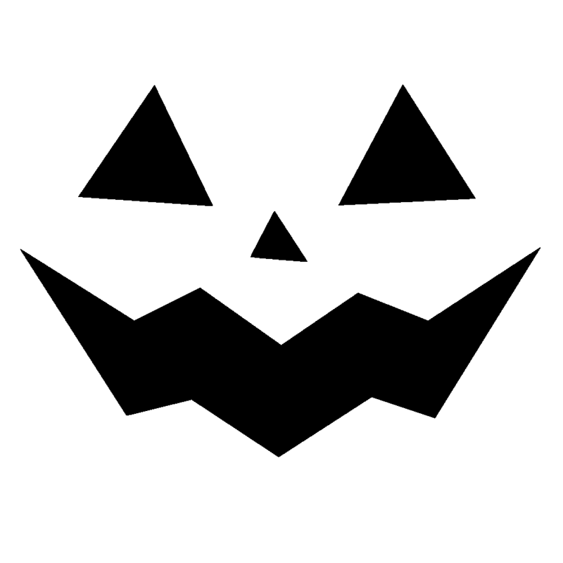 Halloween spooky face cap Embroidered hat