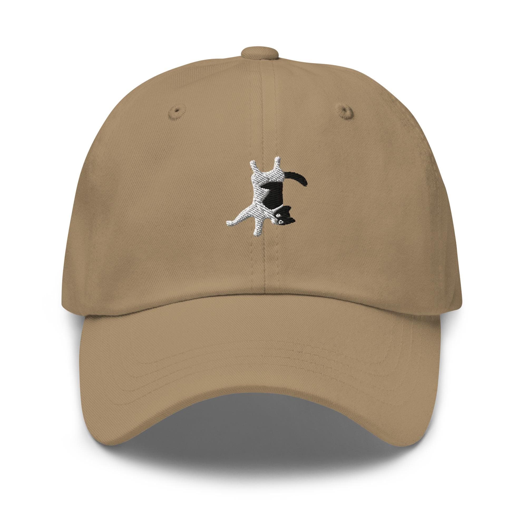Funny Tuxedo Cat Premium Dad Cap Embroidered Cute Kitten Cap Baseball Cap Gift for him Gift for her Cat Mom Cat Dad Hat Tuxedo Kitten