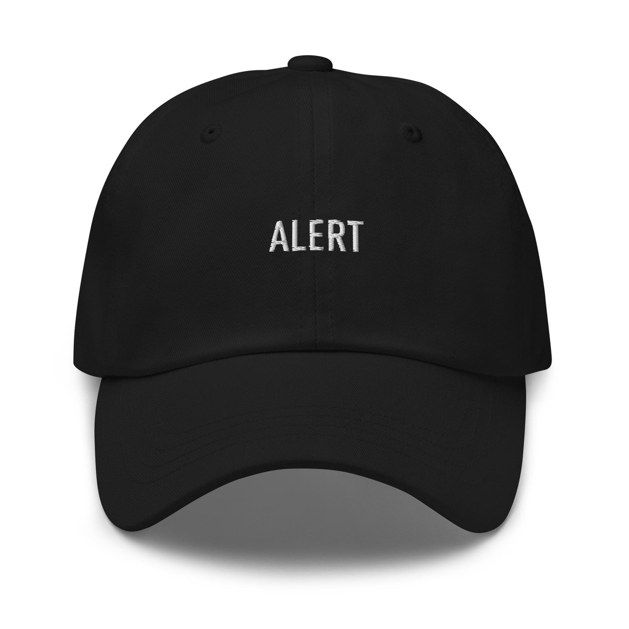 Alert Cap Embroidered Hat with Adjustable Strap Metal | Personality Traits Hat | Personality Type | Gift for Friend Dad Cap