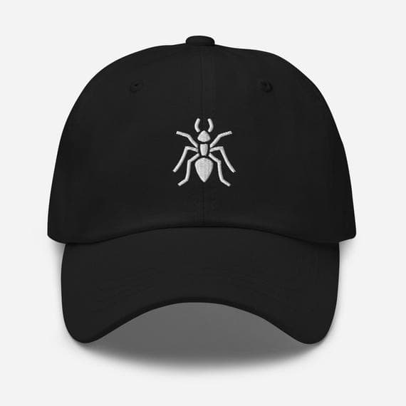 Ant Hat Embroidered | Cute Insect Baseball Cap | Bug Lover Gift