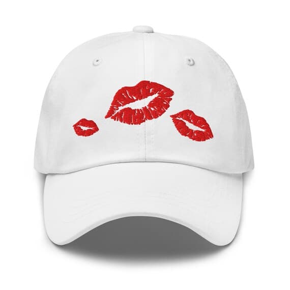 Kiss mark Hat Embroidered Dad Cap
