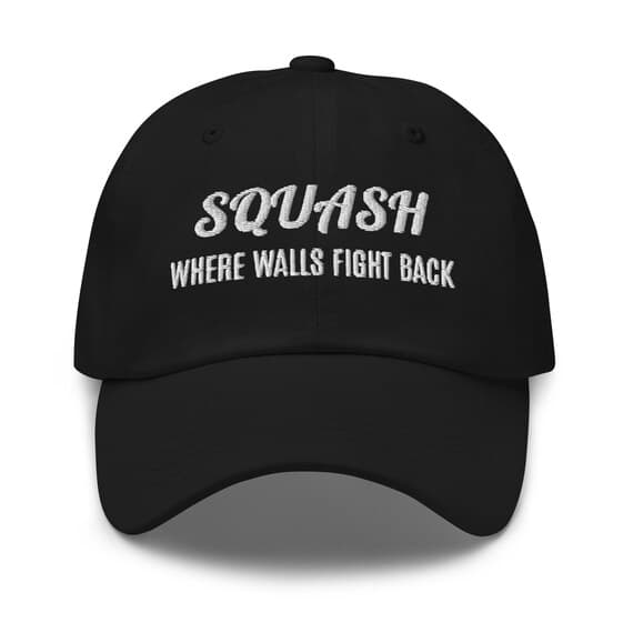 Squash Hat Embroidered Hat Strapback Hat Squash Ball Game Hat, Squash Player Hat Gifts Unisex Baseball Hat Squash Sport Hat Gift for Friend