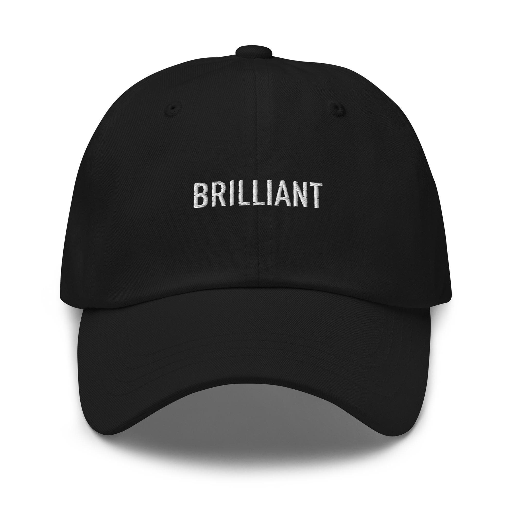Brilliant Cap Embroidered Hat with Adjustable Strap Metal | Personality Traits Hat | Personality Type | Gift for Friend Dad Cap