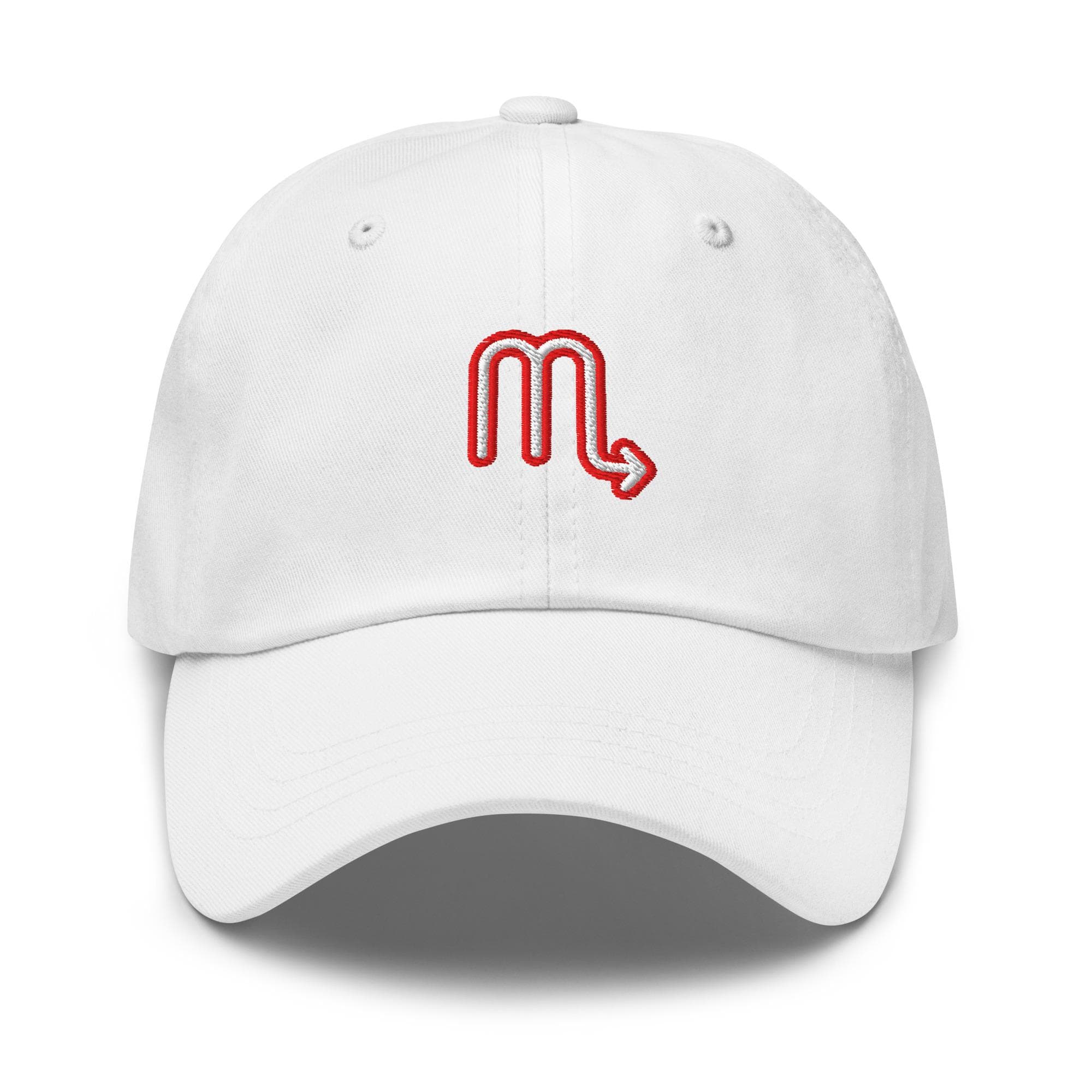 Scorpio Zodiac Sign Hat Embroidered Dad Hat Adjustable Strap Gift for Scorpio Birthday Gift Astrology Hat Horoscope Astrological Adult Cap