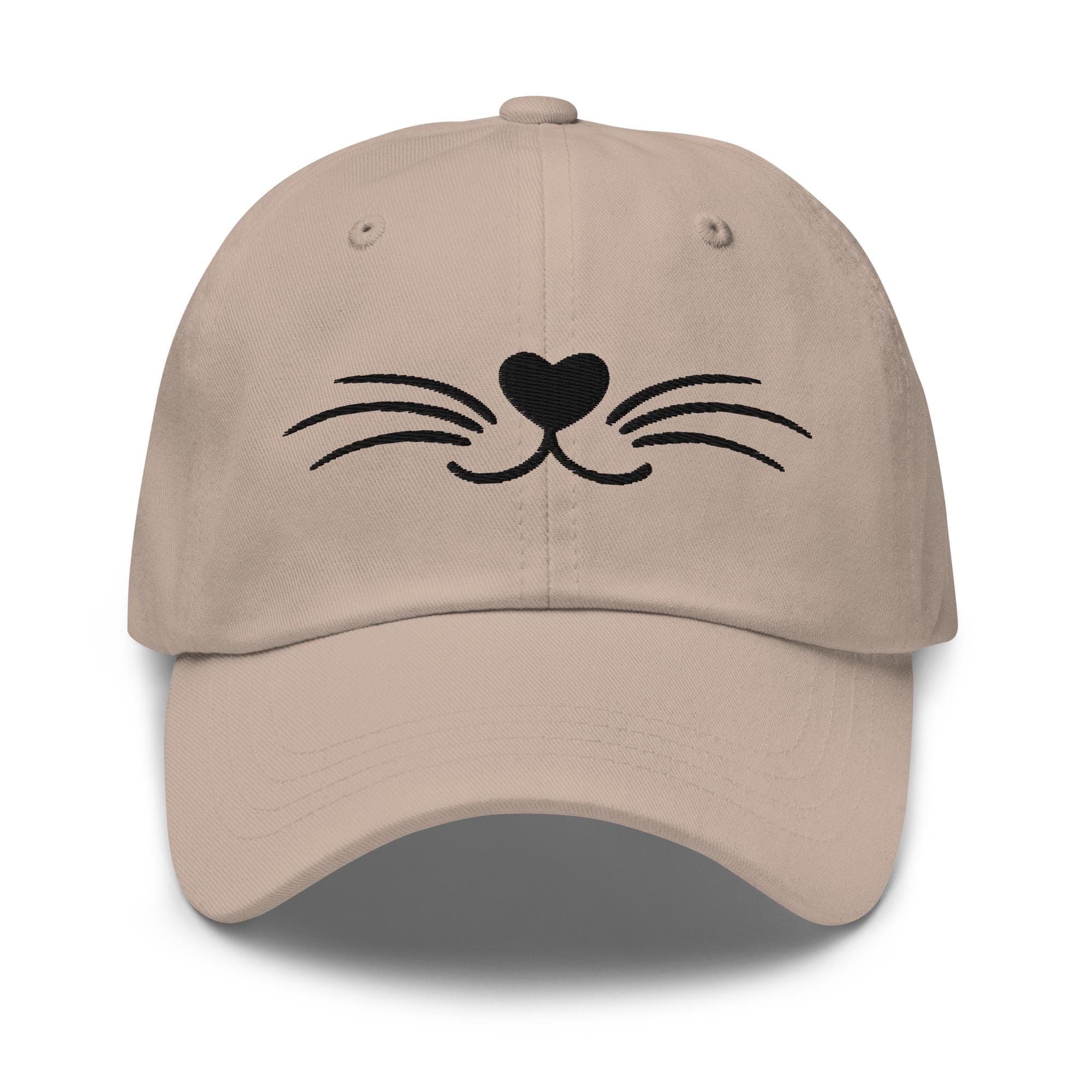 Cat Hat Embroidered Hat Unisex Baseball Hat Strapback Cat Lover Gift Cat Mom Cat Dad