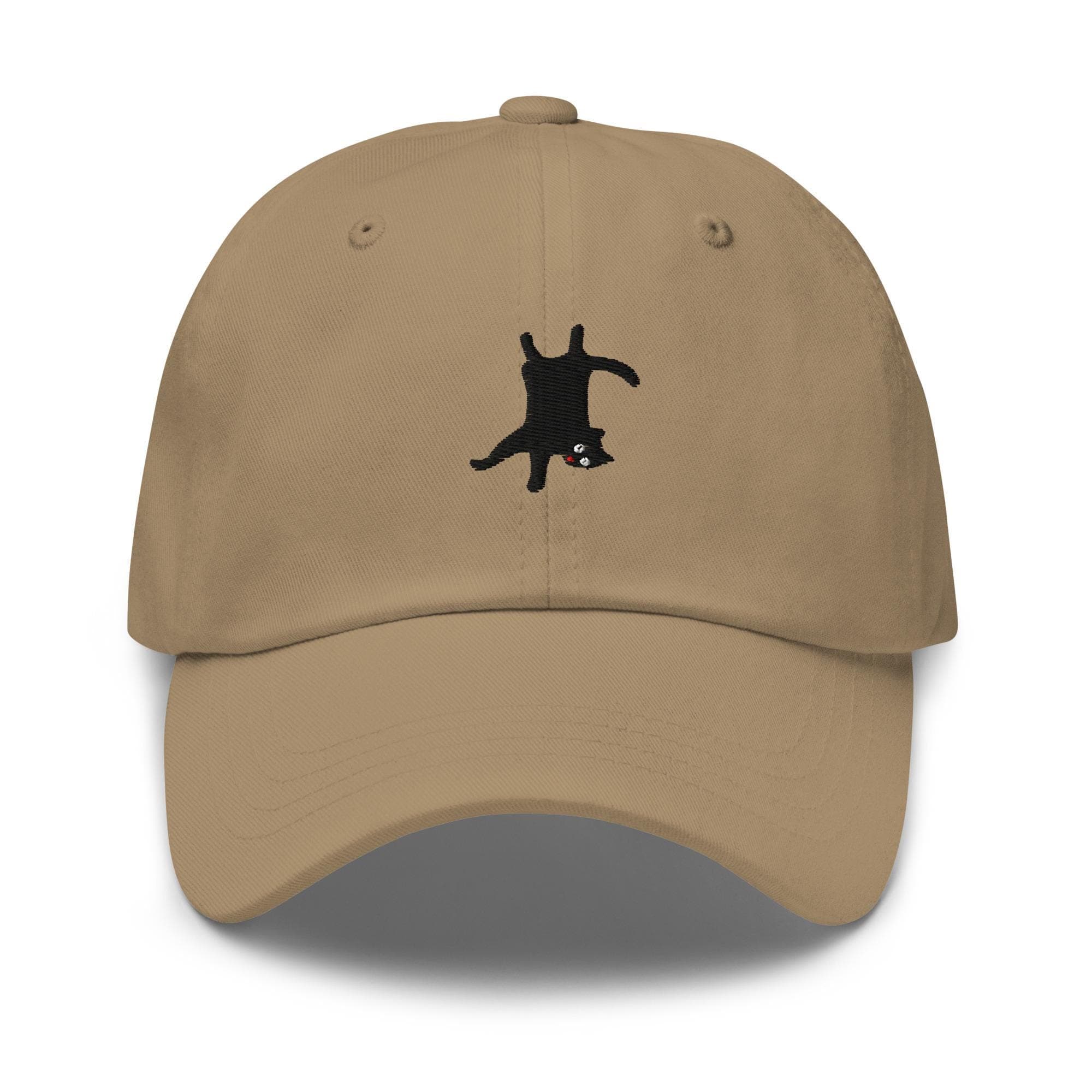 Funny Black Cat Premium Dad Cap Embroidered Cute Kitten Vintage Cap Baseball Cap Gift for him Gift for her Cat Mom Cat Dad Hat Black Kitten