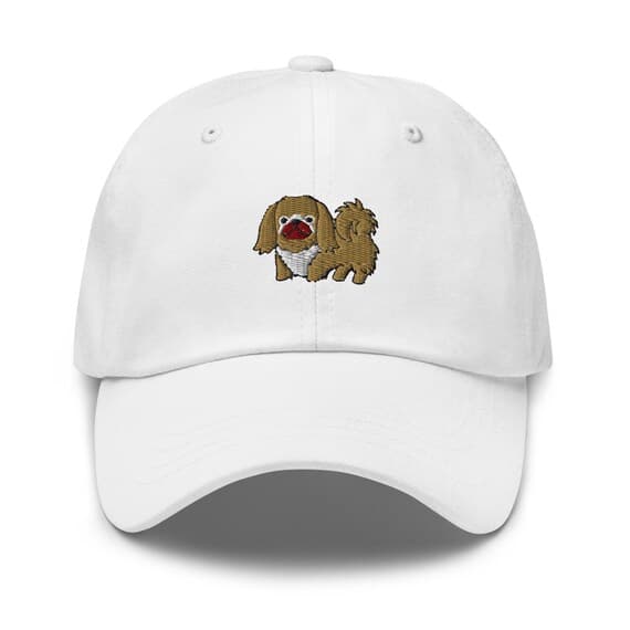 Pekingese Dog Hat Embroidered Hat Gift for Dog Owner Gift for Dog Lover