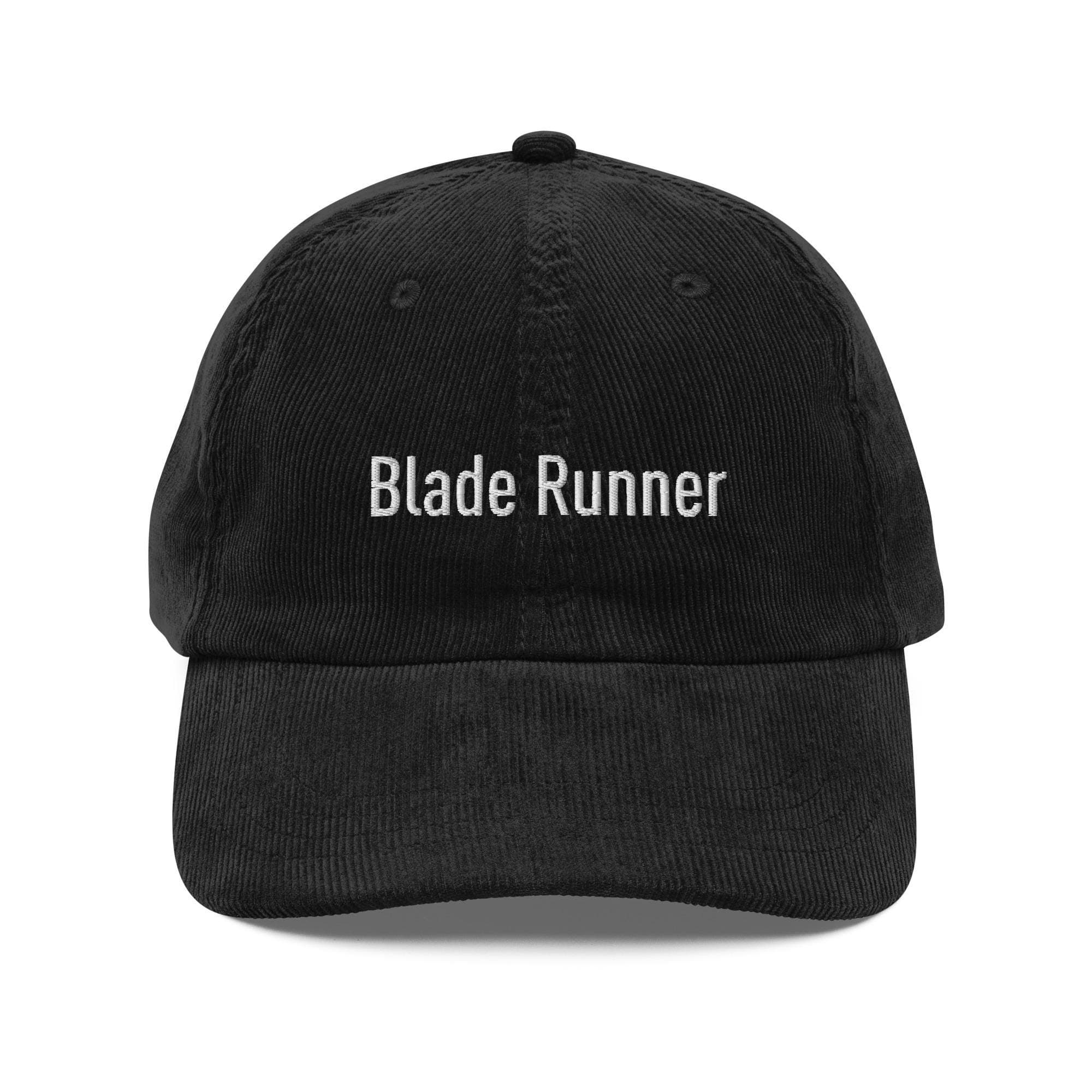 Blade Runner Hat | Premium Vintage Corduroy Cap | Embroidered Hat