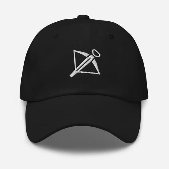 Crossbow Hat Embroidered Cap – Archery Cap, Hunter Dad Hat, Outdoor Sports Embroidery Gift
