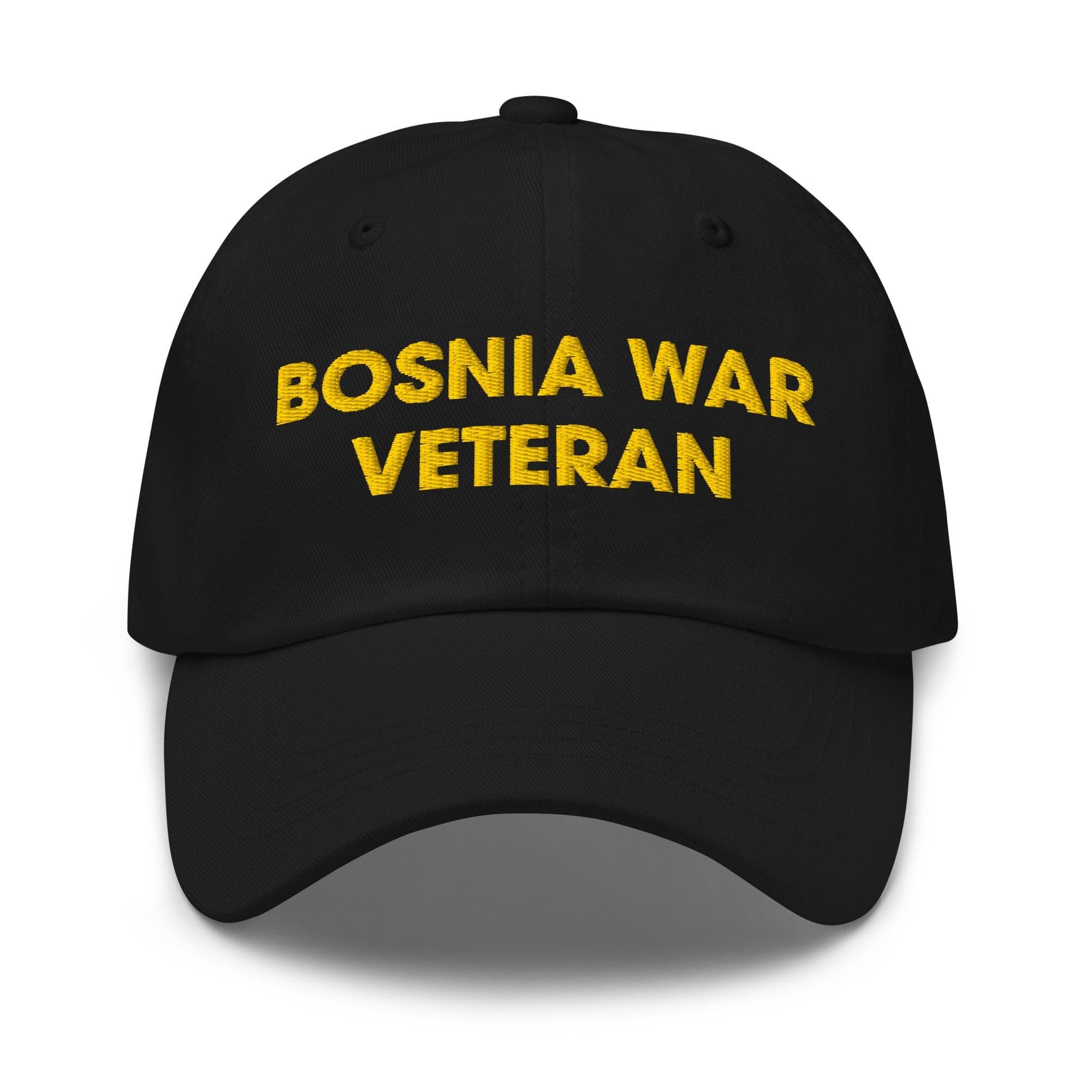 Bosnia War Veteran Hat Embroidered Hat Gift for Veteran Gift for Grandpa Unisex Baseball Hat Adjustable Strap Hat For Men